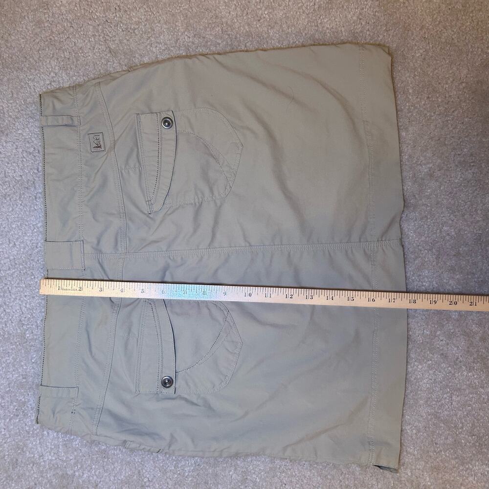 REI Hiking Skirt Size 10 Pockets Nylon/Spandex 18 Inches - Picture 9 of 9
